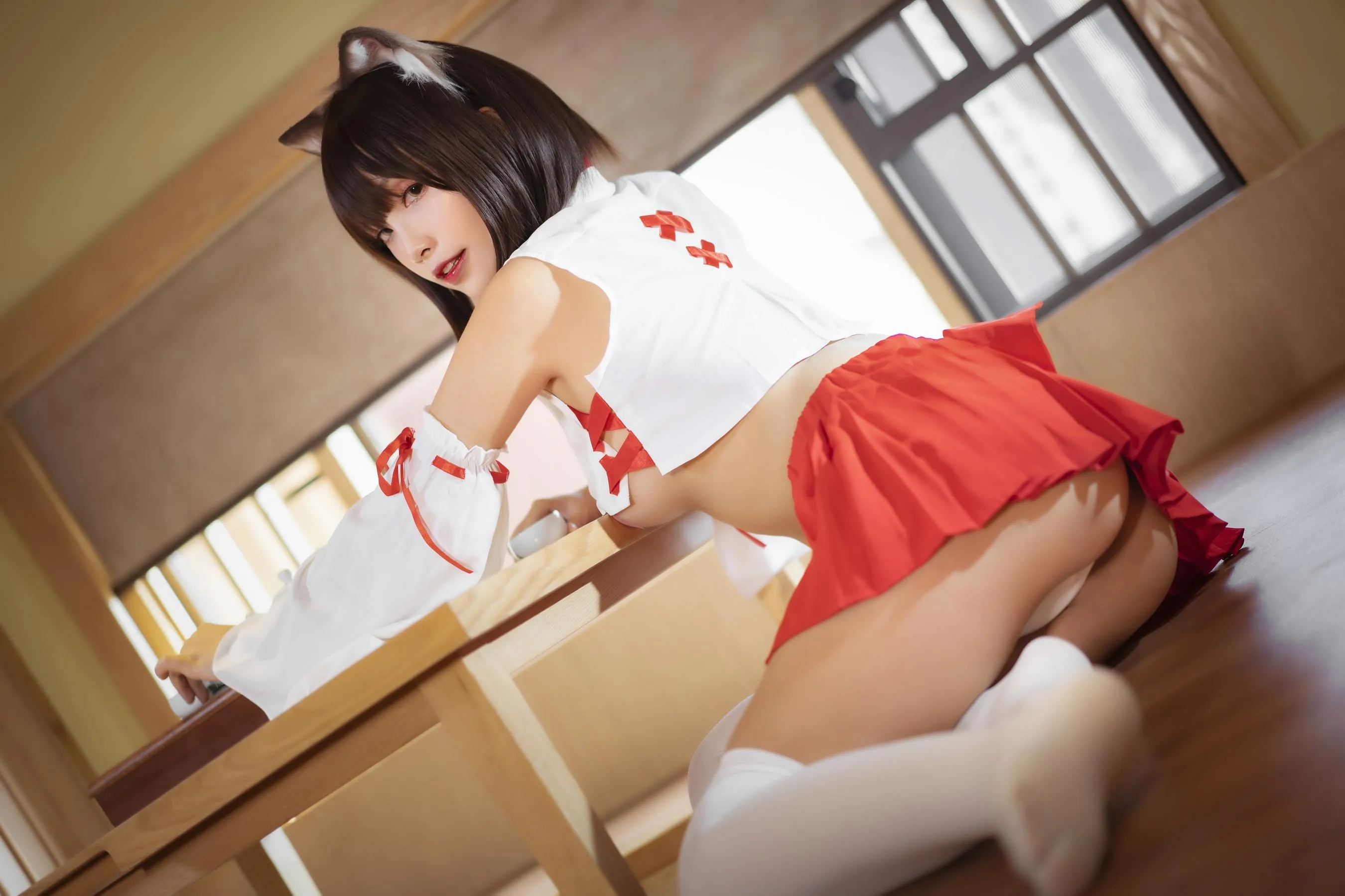 Neko-薇薇 – NO.03 巫女 [30P]插图6